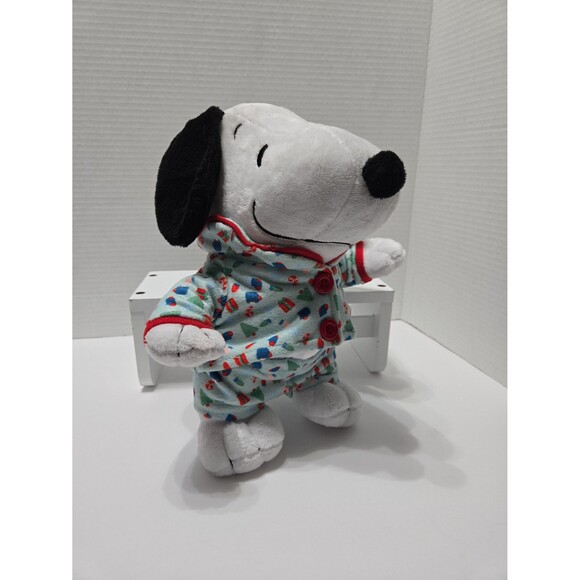Snoopy Other - Ruz Peanuts Snoopy Pajama Set Collectible Plush Stuffed Animal NWT